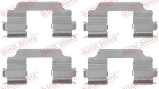 Zubehörsatz, Scheibenbremsbelag QUICK BRAKE 109-1709 Bild Zubehörsatz, Scheibenbremsbelag QUICK BRAKE 109-1709