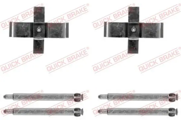 Zubehörsatz, Scheibenbremsbelag QUICK BRAKE 109-1713