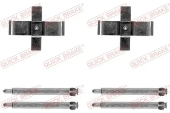 Zubehörsatz, Scheibenbremsbelag QUICK BRAKE 109-1713 Bild Zubehörsatz, Scheibenbremsbelag QUICK BRAKE 109-1713