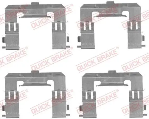 Zubehörsatz, Scheibenbremsbelag QUICK BRAKE 109-1715