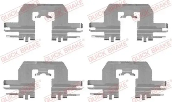 Zubehörsatz, Scheibenbremsbelag QUICK BRAKE 109-1724 Bild Zubehörsatz, Scheibenbremsbelag QUICK BRAKE 109-1724