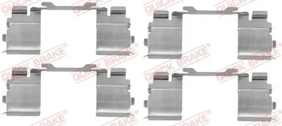 Zubehörsatz, Scheibenbremsbelag QUICK BRAKE 109-1730 Bild Zubehörsatz, Scheibenbremsbelag QUICK BRAKE 109-1730