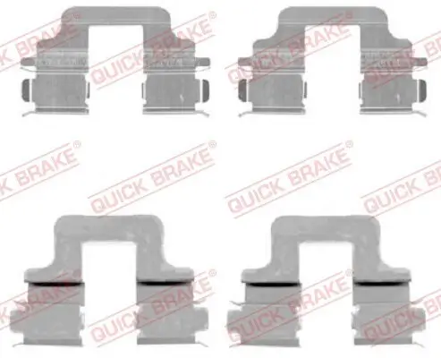 Zubehörsatz, Scheibenbremsbelag QUICK BRAKE 109-1731