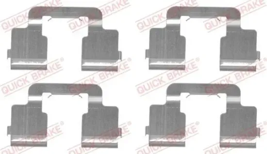 Zubehörsatz, Scheibenbremsbelag QUICK BRAKE 109-1733 Bild Zubehörsatz, Scheibenbremsbelag QUICK BRAKE 109-1733