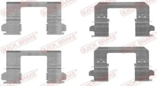 Zubehörsatz, Scheibenbremsbelag QUICK BRAKE 109-1736 Bild Zubehörsatz, Scheibenbremsbelag QUICK BRAKE 109-1736