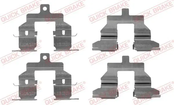 Zubehörsatz, Scheibenbremsbelag QUICK BRAKE 109-1737