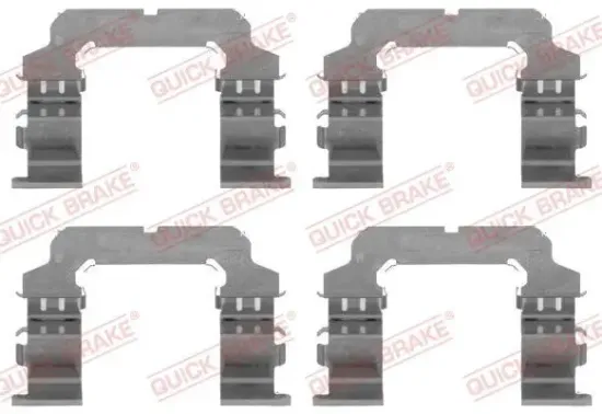 Zubehörsatz, Scheibenbremsbelag QUICK BRAKE 109-1738 Bild Zubehörsatz, Scheibenbremsbelag QUICK BRAKE 109-1738