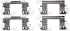 Zubehörsatz, Scheibenbremsbelag Vorderachse QUICK BRAKE 109-1757