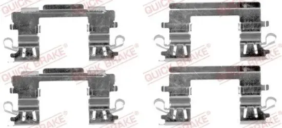 Zubehörsatz, Scheibenbremsbelag QUICK BRAKE 109-1757 Bild Zubehörsatz, Scheibenbremsbelag QUICK BRAKE 109-1757