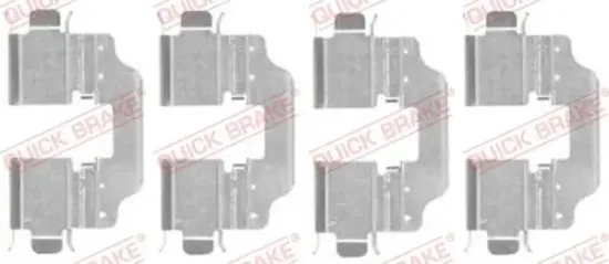 Zubehörsatz, Scheibenbremsbelag QUICK BRAKE 109-1773 Bild Zubehörsatz, Scheibenbremsbelag QUICK BRAKE 109-1773