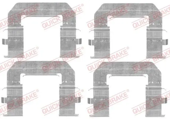 Zubehörsatz, Scheibenbremsbelag QUICK BRAKE 109-1776