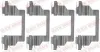 Zubehörsatz, Scheibenbremsbelag Vorderachse QUICK BRAKE 109-1778