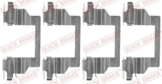 Zubehörsatz, Scheibenbremsbelag QUICK BRAKE 109-1778 Bild Zubehörsatz, Scheibenbremsbelag QUICK BRAKE 109-1778