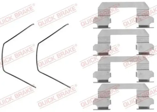 Zubehörsatz, Scheibenbremsbelag QUICK BRAKE 109-1789 Bild Zubehörsatz, Scheibenbremsbelag QUICK BRAKE 109-1789