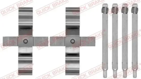 Zubehörsatz, Scheibenbremsbelag QUICK BRAKE 109-1794 Bild Zubehörsatz, Scheibenbremsbelag QUICK BRAKE 109-1794