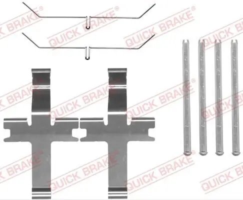 Zubehörsatz, Scheibenbremsbelag QUICK BRAKE 109-1819