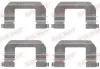 Zubehörsatz, Scheibenbremsbelag Vorderachse QUICK BRAKE 109-1825