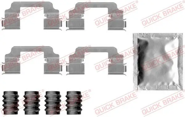 Zubehörsatz, Scheibenbremsbelag QUICK BRAKE 109-1826