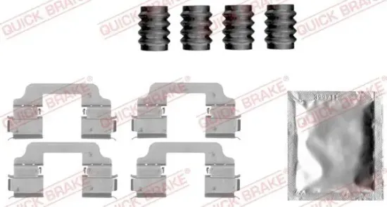 Zubehörsatz, Scheibenbremsbelag QUICK BRAKE 109-1828 Bild Zubehörsatz, Scheibenbremsbelag QUICK BRAKE 109-1828