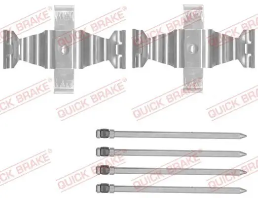 Zubehörsatz, Scheibenbremsbelag QUICK BRAKE 109-1829 Bild Zubehörsatz, Scheibenbremsbelag QUICK BRAKE 109-1829