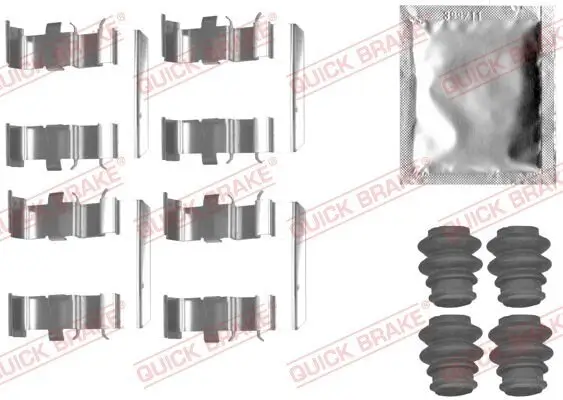 Zubehörsatz, Scheibenbremsbelag QUICK BRAKE 109-1831