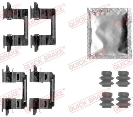 Zubehörsatz, Scheibenbremsbelag QUICK BRAKE 109-1841 Bild Zubehörsatz, Scheibenbremsbelag QUICK BRAKE 109-1841