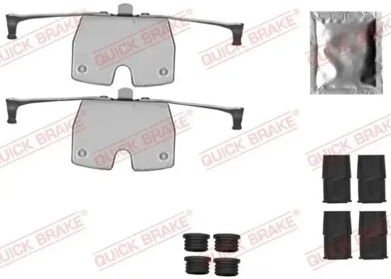 Zubehörsatz, Scheibenbremsbelag QUICK BRAKE 109-1851 Bild Zubehörsatz, Scheibenbremsbelag QUICK BRAKE 109-1851