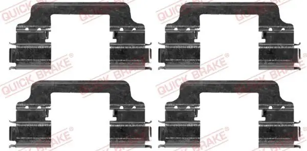 Zubehörsatz, Scheibenbremsbelag QUICK BRAKE 109-1864