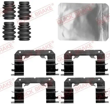 Zubehörsatz, Scheibenbremsbelag QUICK BRAKE 109-1866 Bild Zubehörsatz, Scheibenbremsbelag QUICK BRAKE 109-1866