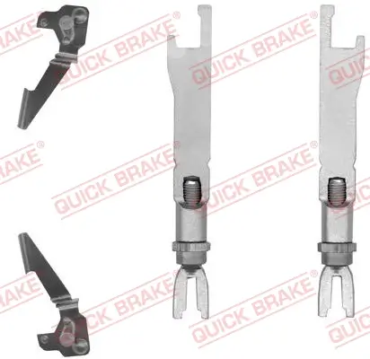 Nachsteller-Satz, Trommelbremse Hinterachse QUICK BRAKE 110 53 001 Bild Nachsteller-Satz, Trommelbremse Hinterachse QUICK BRAKE 110 53 001