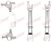 Nachsteller-Satz, Trommelbremse Hinterachse QUICK BRAKE 111 53 005