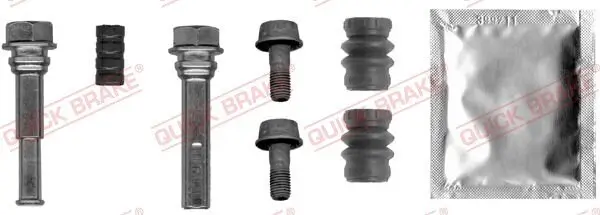 Führungshülsensatz, Bremssattel Vorderachse QUICK BRAKE 113-0012X