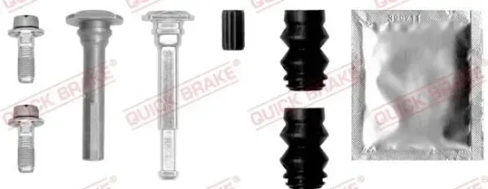 Führungshülsensatz, Bremssattel Hinterachse QUICK BRAKE 113-0027X Bild Führungshülsensatz, Bremssattel Hinterachse QUICK BRAKE 113-0027X