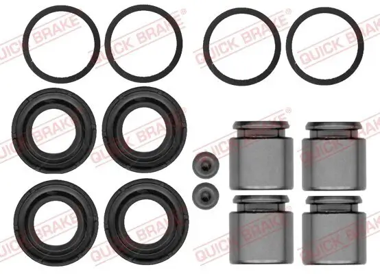 Reparatursatz, Bremssattel Hinterachse QUICK BRAKE 114-5430