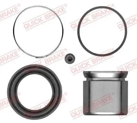 Reparatursatz, Bremssattel Vorderachse QUICK BRAKE 114-5521