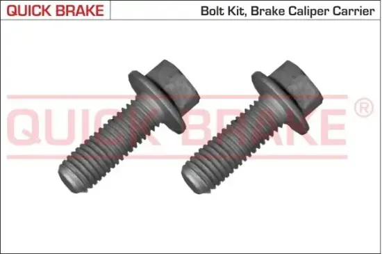 Schraube, Bremssattel Hinterachse QUICK BRAKE 11558XC Bild Schraube, Bremssattel Hinterachse QUICK BRAKE 11558XC