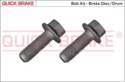 Schraubensatz, Bremsscheibe QUICK BRAKE 11558XK