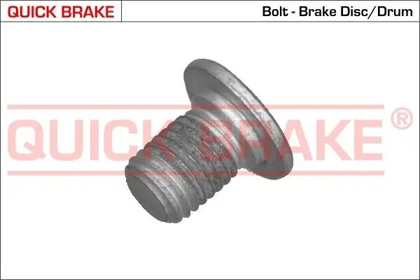 Schraube, Bremsscheibe QUICK BRAKE 11661