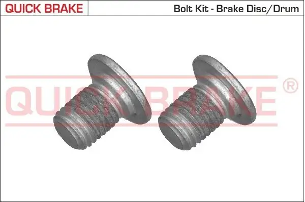 Schraubensatz, Bremsscheibe QUICK BRAKE 11661K