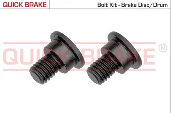 Schraubensatz, Bremsscheibe QUICK BRAKE 11662K Bild Schraubensatz, Bremsscheibe QUICK BRAKE 11662K