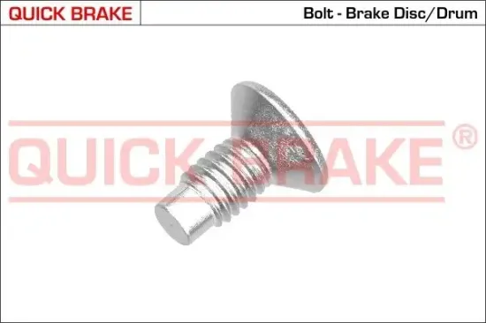 Schraube, Bremsscheibe QUICK BRAKE 11663 Bild Schraube, Bremsscheibe QUICK BRAKE 11663