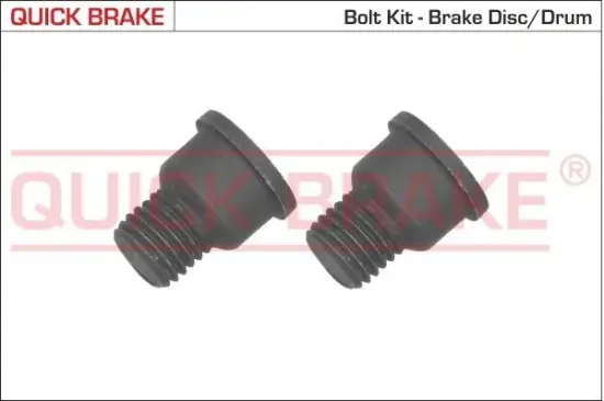 Schraubensatz, Bremsscheibe QUICK BRAKE 11664K Bild Schraubensatz, Bremsscheibe QUICK BRAKE 11664K