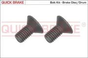 Schraubensatz, Bremsscheibe QUICK BRAKE 11665K