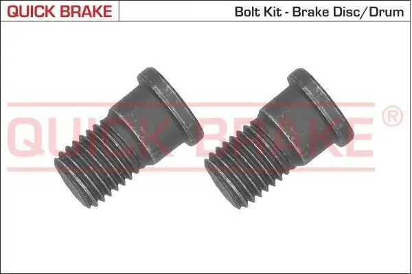 Schraubensatz, Bremsscheibe QUICK BRAKE 11666K