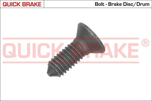 Schraube, Bremsscheibe QUICK BRAKE 11667