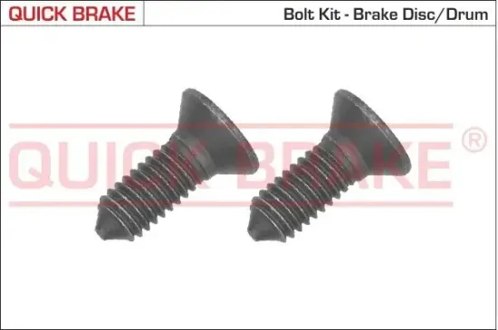 Schraubensatz, Bremsscheibe QUICK BRAKE 11667K Bild Schraubensatz, Bremsscheibe QUICK BRAKE 11667K