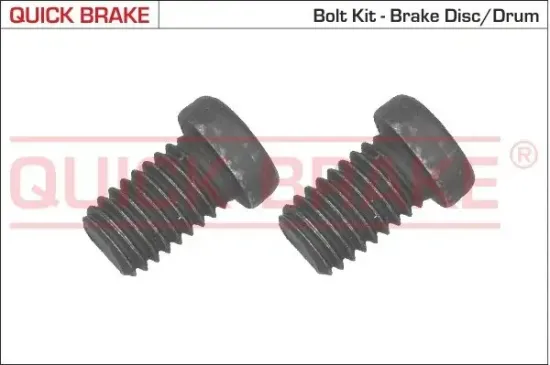 Schraubensatz, Bremsscheibe QUICK BRAKE 11668K Bild Schraubensatz, Bremsscheibe QUICK BRAKE 11668K