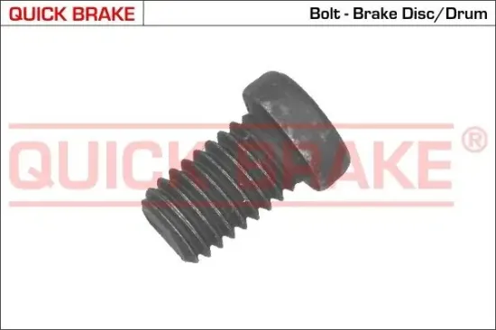 Schraube, Bremsscheibe QUICK BRAKE 11668 Bild Schraube, Bremsscheibe QUICK BRAKE 11668