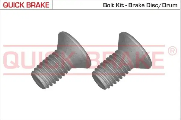 Schraubensatz, Bremsscheibe QUICK BRAKE 11670K