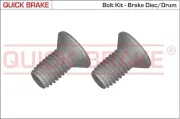 Schraubensatz, Bremsscheibe QUICK BRAKE 11670K